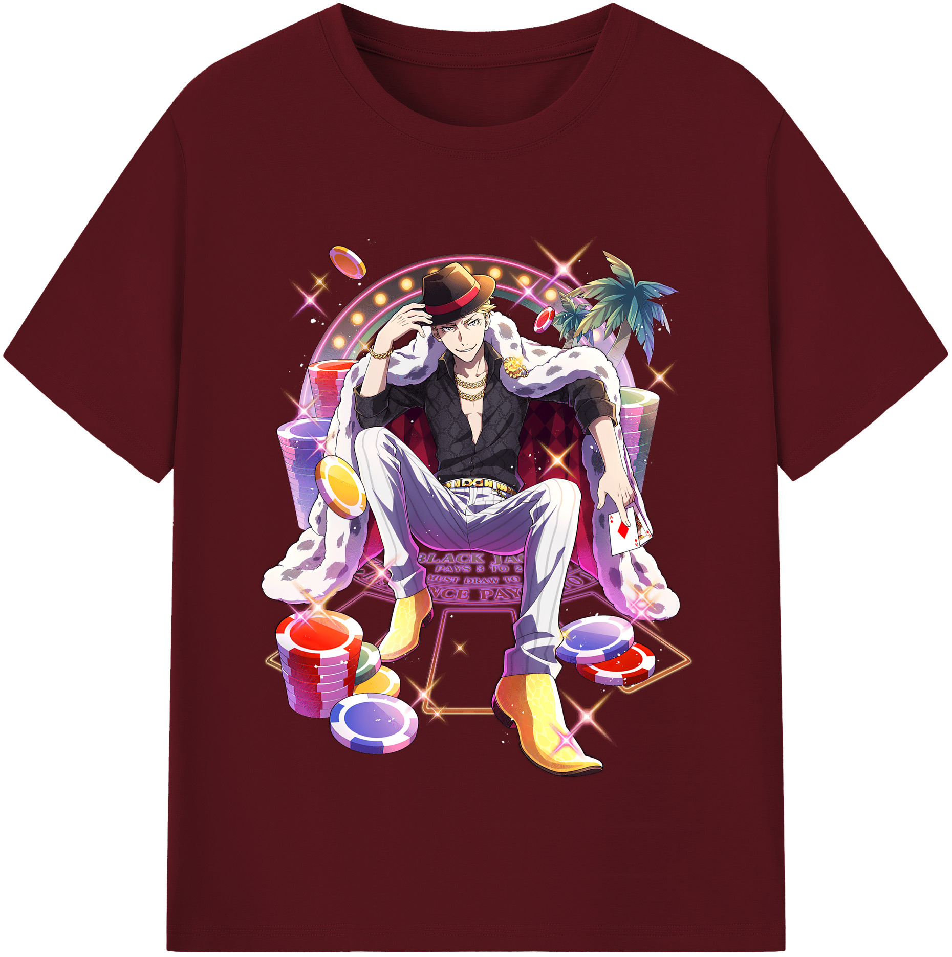 （画像用） 文豪ストレイドッグス Bungo Stray Dogs 綿100％半袖Tシャツ（フロントプリント）